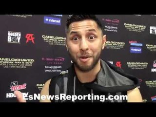 22-0 Abraham "El Chamaco" Lopez and 15-0 Oscar Negrette talk Canelo Chavez jr card - EsNews Boxing