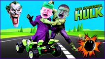 Crying Babies JOKER STEALS HULK'S CAR Crying baby Superheroes in Real Life PRANK-kQOJQK