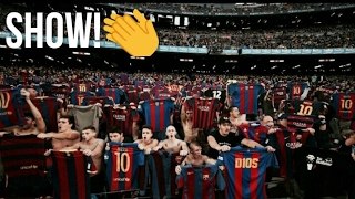 Olha so como os torcedores do Barcelona comemoraram !