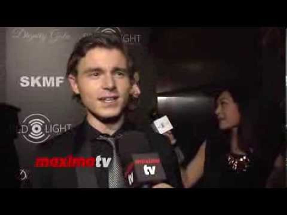 Callan McAuliffe on KITE Upcoming Movie with Samuel L. Jackson - Red Carpet Video Interview