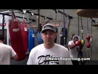 I'm Elie Seckbach Reeeeporting! esnews boxing