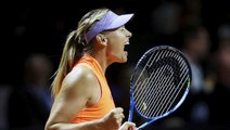 Maria Sharapova wins first match since doping ban