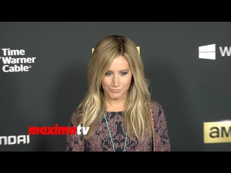 Ashley Tisdale "The Walking Dead" Season 4 PREMIERE Red Carpet Arrivals