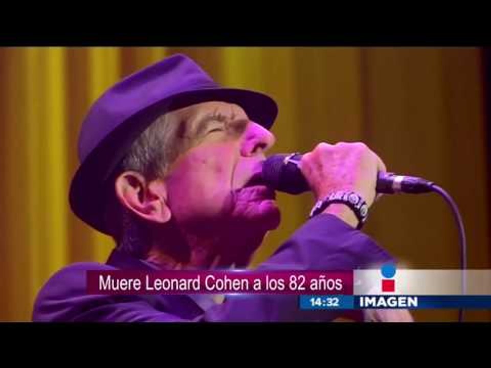 Muere Leonard Cohen