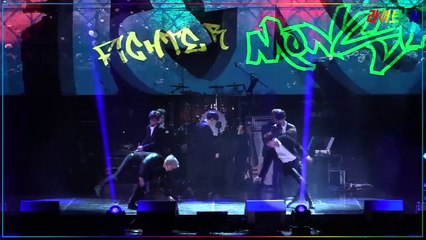 [LIVE image] Do you will fight with the Monstar X (MonstaX) and I! The Ssappeongpippeong 'Fighter' stage (the sun concert) - TOP 100