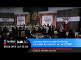 Líderes del entretenimiento mundial se reúnen en CDMX