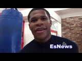 Boxing Prodigy Devin Haney 15-0 10 KOs working the heavy bag EsNews Boxing