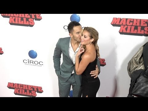 Alexa Vega and Carlos Pena Machete Kills Los Angeles Premiere - CARLEXA!