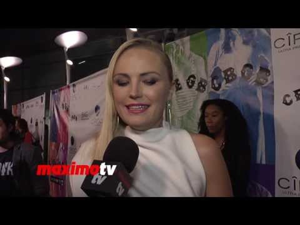 Malin Akerman Interview CBGB West Coast Premiere Arrivals - Trophy Wife Actress