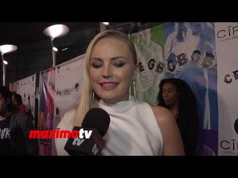 Malin Akerman Interview CBGB West Coast Premiere Arrivals - Trophy Wife Actress