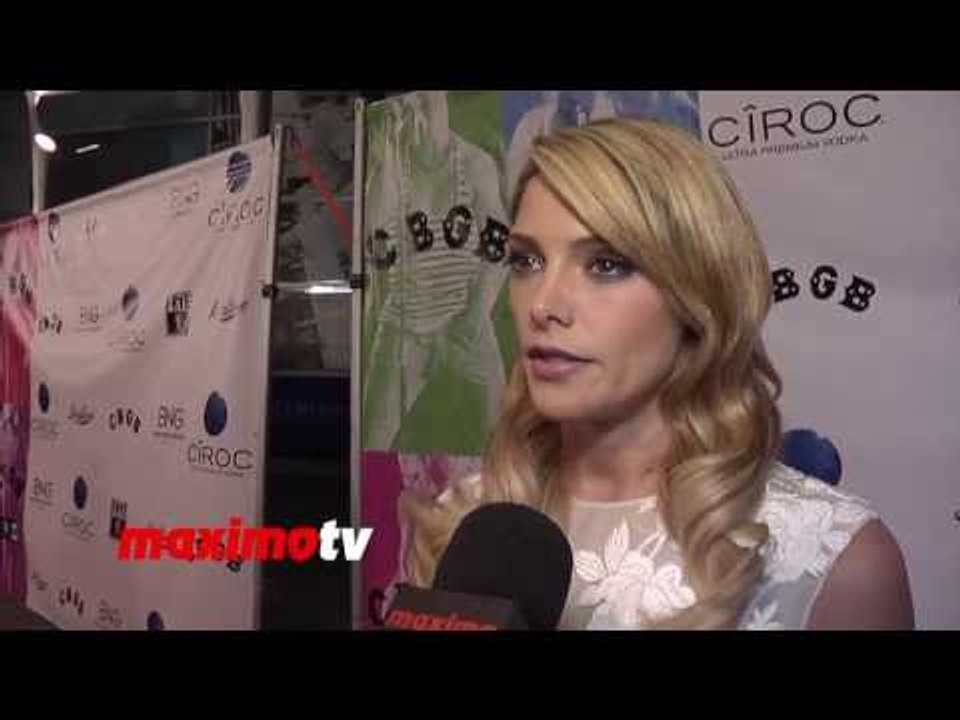 Ashley Greene on Punk Rock at CBGB West Coast Premiere Arrivals - Interview