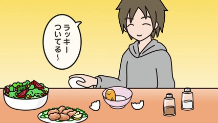 ぐでたまショートアニメ 第422話「たまごinたまご」（12-4放送）