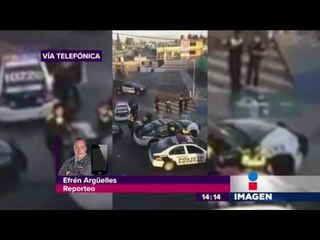 Policías se suman a saqueos en Edomex