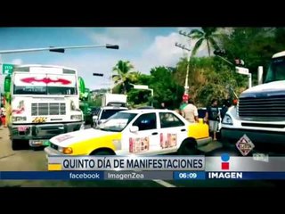 Quinto día manifestaciones en México