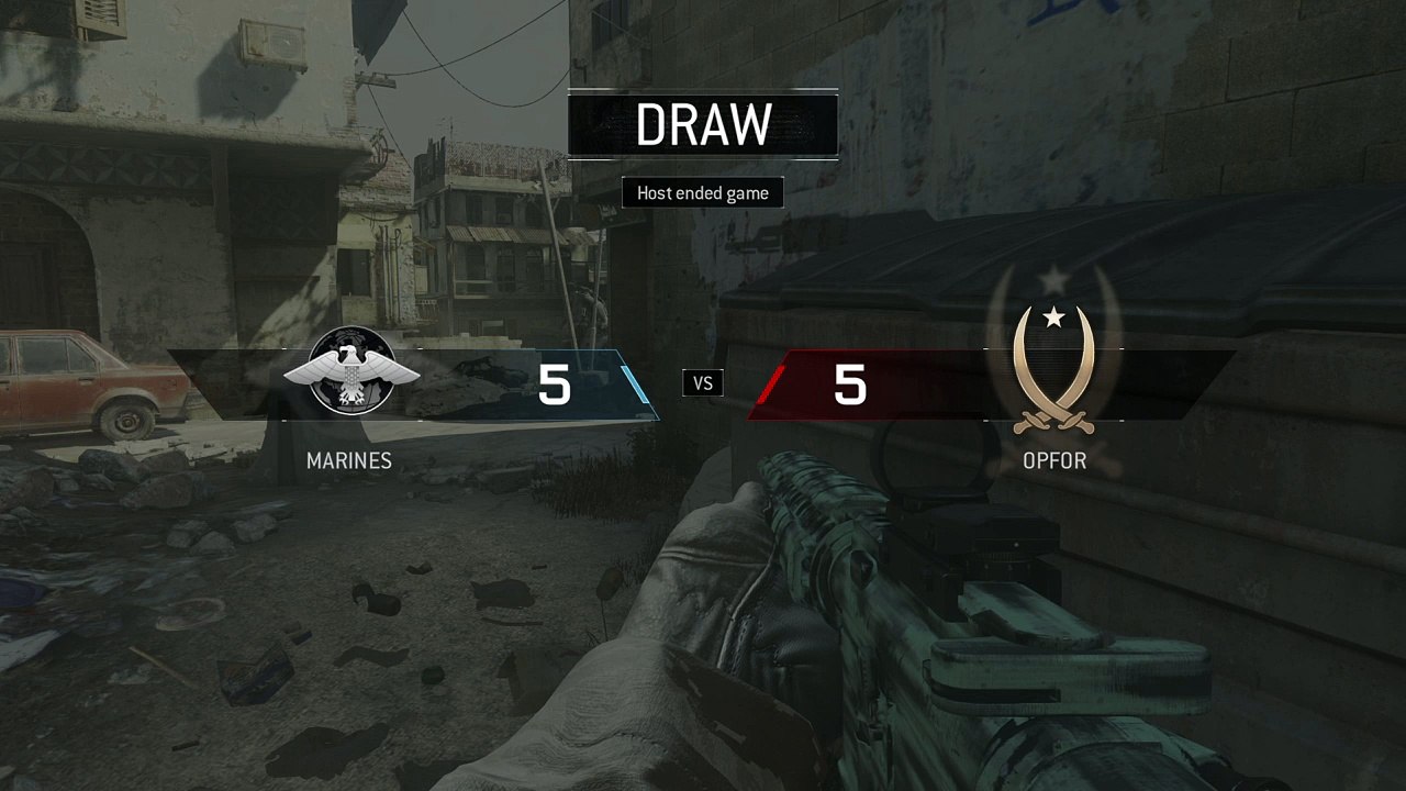 5-5 he ended