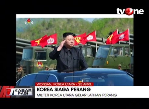 Ulang Tahun Militer Korea Utara, Semenanjung Korea Tegang