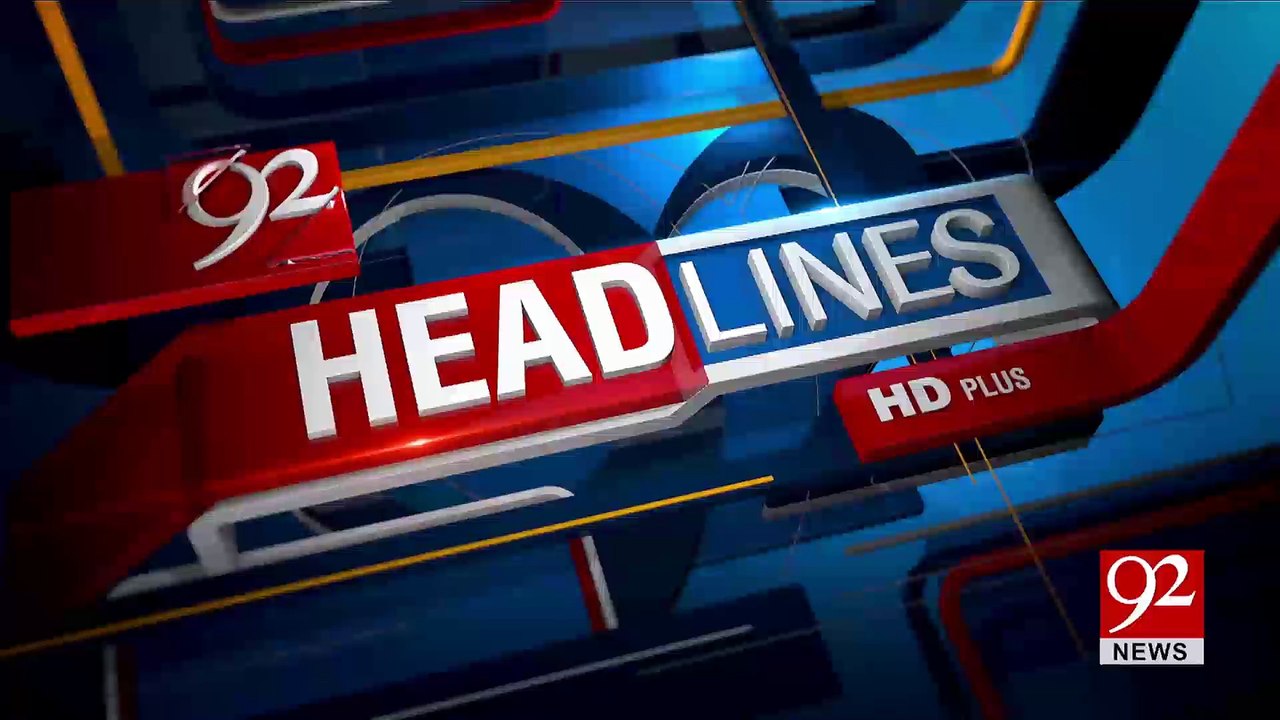 92 News Headlines 09:00 AM - 27-04-2017 - 92NewsHDPlus