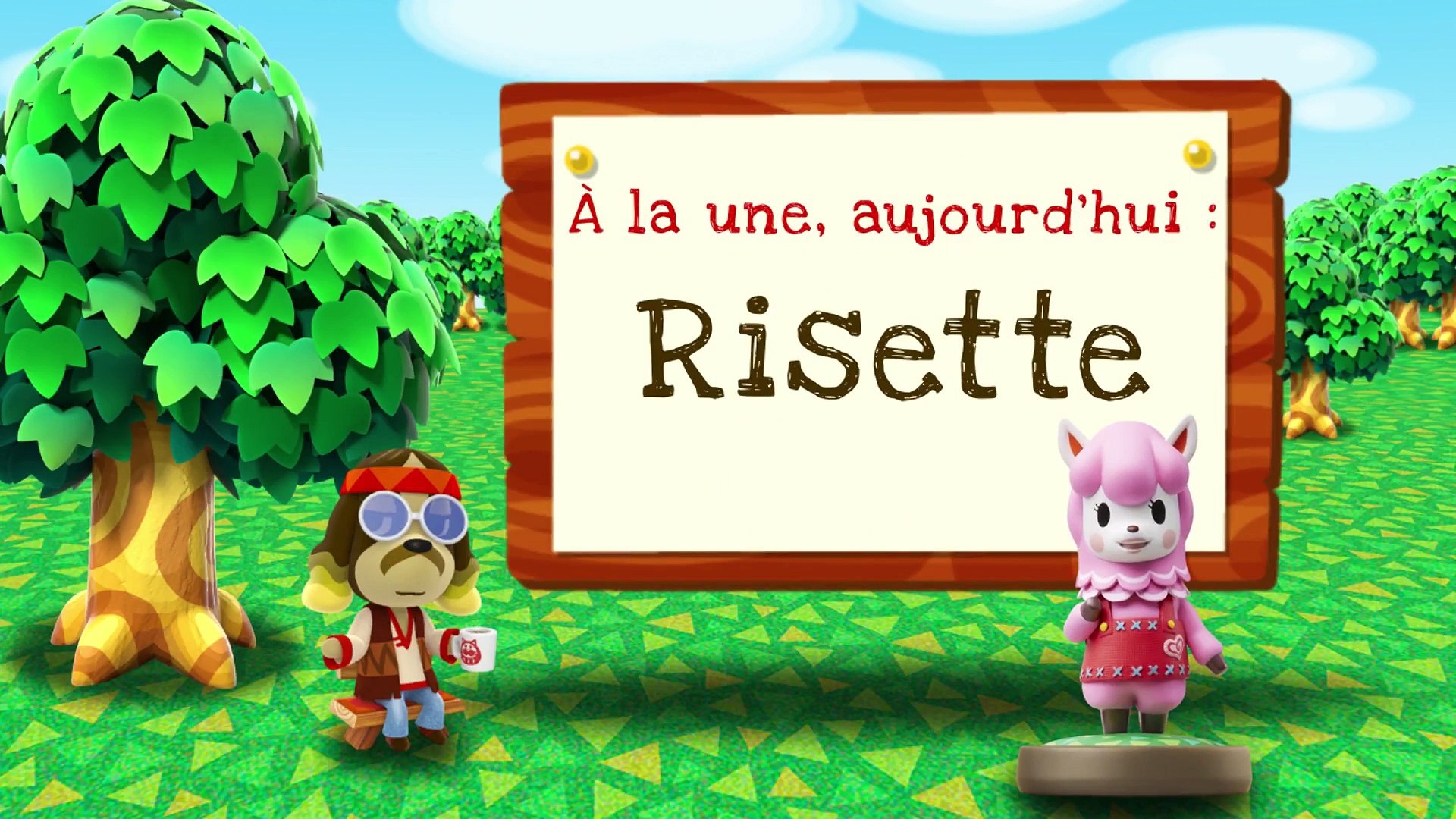 Animal Crossing New Leaf Welcome Amiibo - Risette - Vidéo Dailymotion