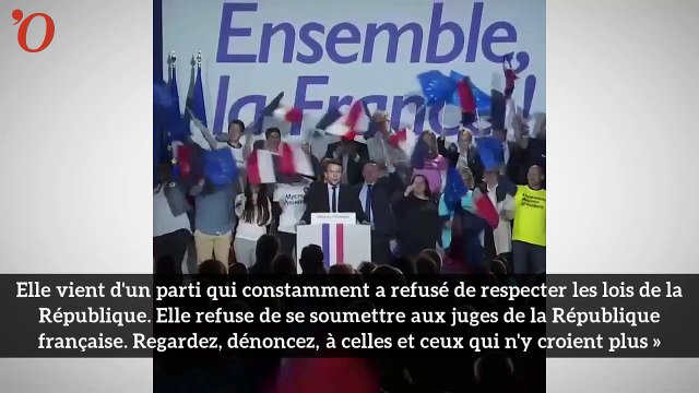 Présidentielle : Emmanuel Macron fustige Marine Le Pen, «l’héritière»