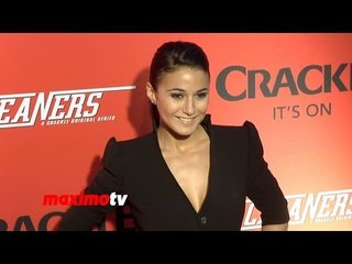 Emmanuelle Chriqui "Cleaners" Screening Red Carpet - Crackle New Original Digital Series