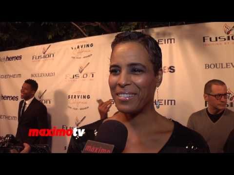 Daphne Wayans Interview at Unlikely Heroes Justice Ball Red Carpet Arrivals