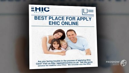 EHIC - European Health Insurance Card