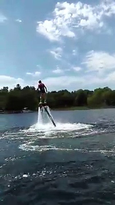 First Time Flyboarding in Minnesota