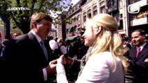 Dionne Stax De Wereld Draait Door Lucky TV Koningsdag 2015 interview Koning Willem-Alexander Koningin Máxima Dordrecht
