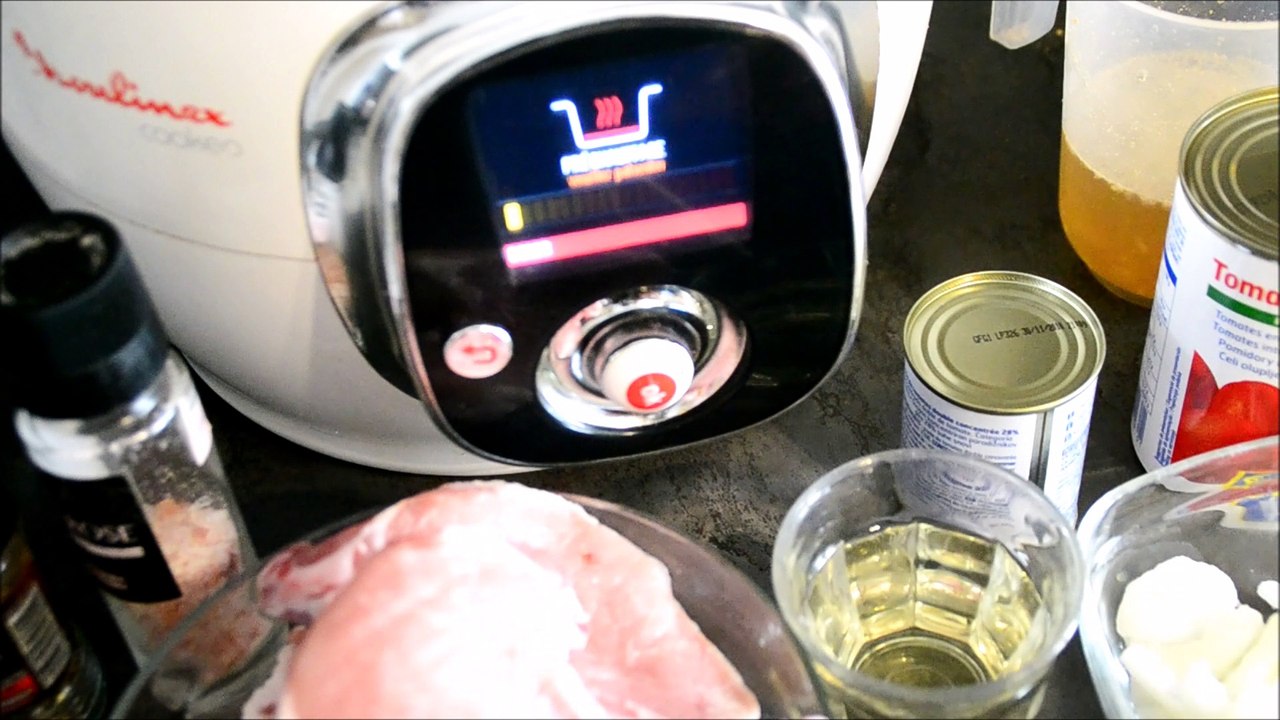 COTE DE PORC TOMATES au cookeo