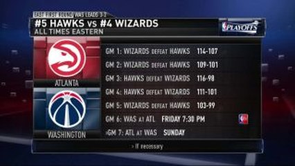 GameTime: Wizards At Hawks, Game 6 Preview