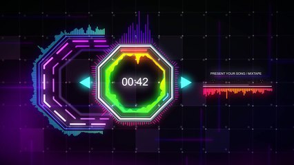 Edit Music Visualizer Royalty Free - Techno V2