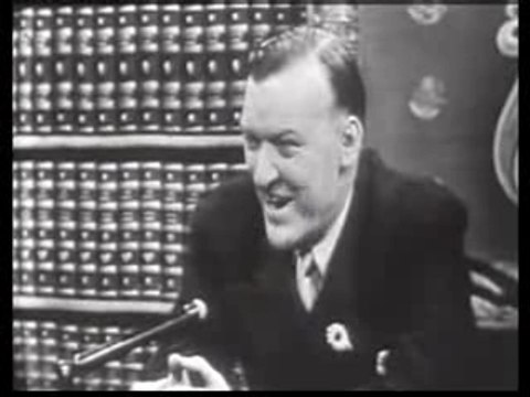 1952 Politics TV Talk Show Dwight Ike Eisenhower Presidency