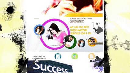 best custom thesis writing