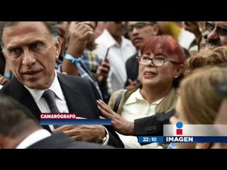 Perredistas y panistas de fiesta en Veracruz