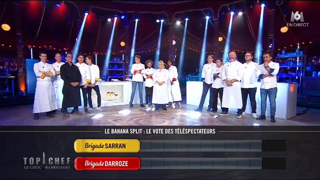 Voici qui a gagné Top Chef : Le choc des brigades hier soir en direct sur M6