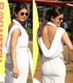 Hollywood Actress Priyanka Chopra STUNNING In White Dress- BAYWATCH Press Meet