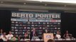 Berto vs Porter What Kenny Porter Has To Say - esnews boxing