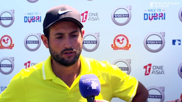 Volvo China Open (T1) : La réaction d'Alexander Levy