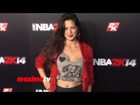 Ciera Parrack NBA 2K14 Video Game Launch Premiere Party Red Carpet