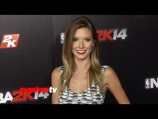Audrina Patridge NBA 2K14 Video Game Launch Premiere Party Red Carpet