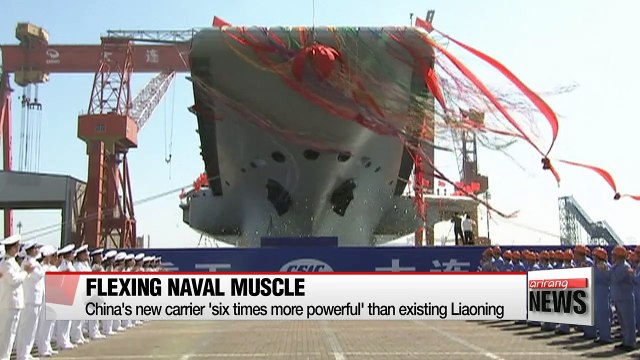 New Chinese aircraft carrier 'six times more powerful' than existing Liaoning