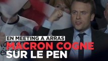 Attaqué, Emmanuel Macron réagit et tape fort sur Marine Le Pen