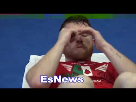 Canelo Does 1000 Situps In Camp Gets Loose After Workout - EsNews Boxing