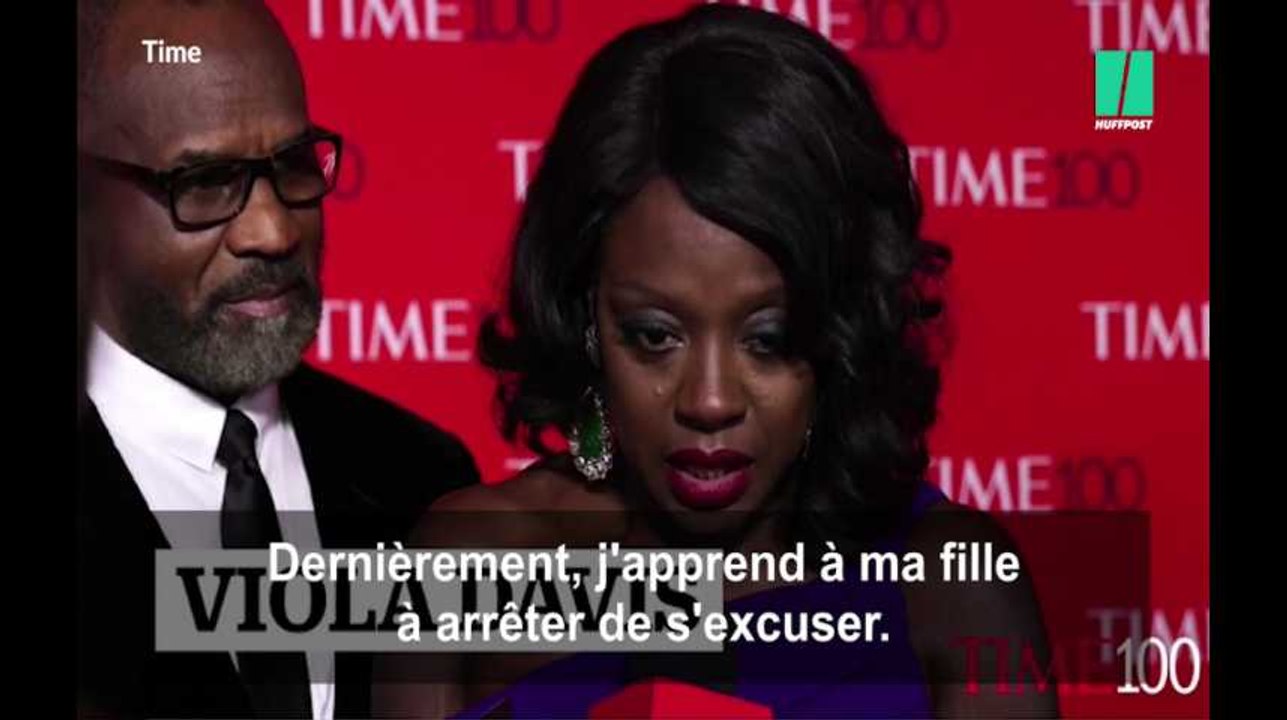 "Arrêter de t'excuser", la leçon de l'actrice Viola Davis à sa fille vaut pour toutes les femmes