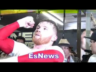 Canelo Speed Bag Skills - EsNews Boxing