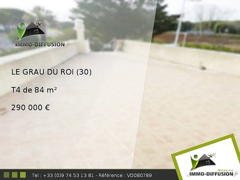 T4 A vendre Le grau du roi 84m2 - 290 000 Euros