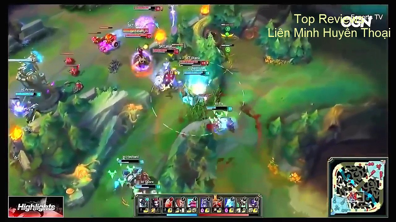 Liên minh huyền thoại 2017, Top 40  Những Pha chơi tuyệt đỉnh trong LOL LMHT