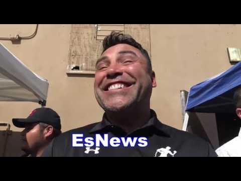 Would Oscar De La Hoya Want Mayweather Rematch Or Mcgregor For Canelo Next - EsNews Boxing