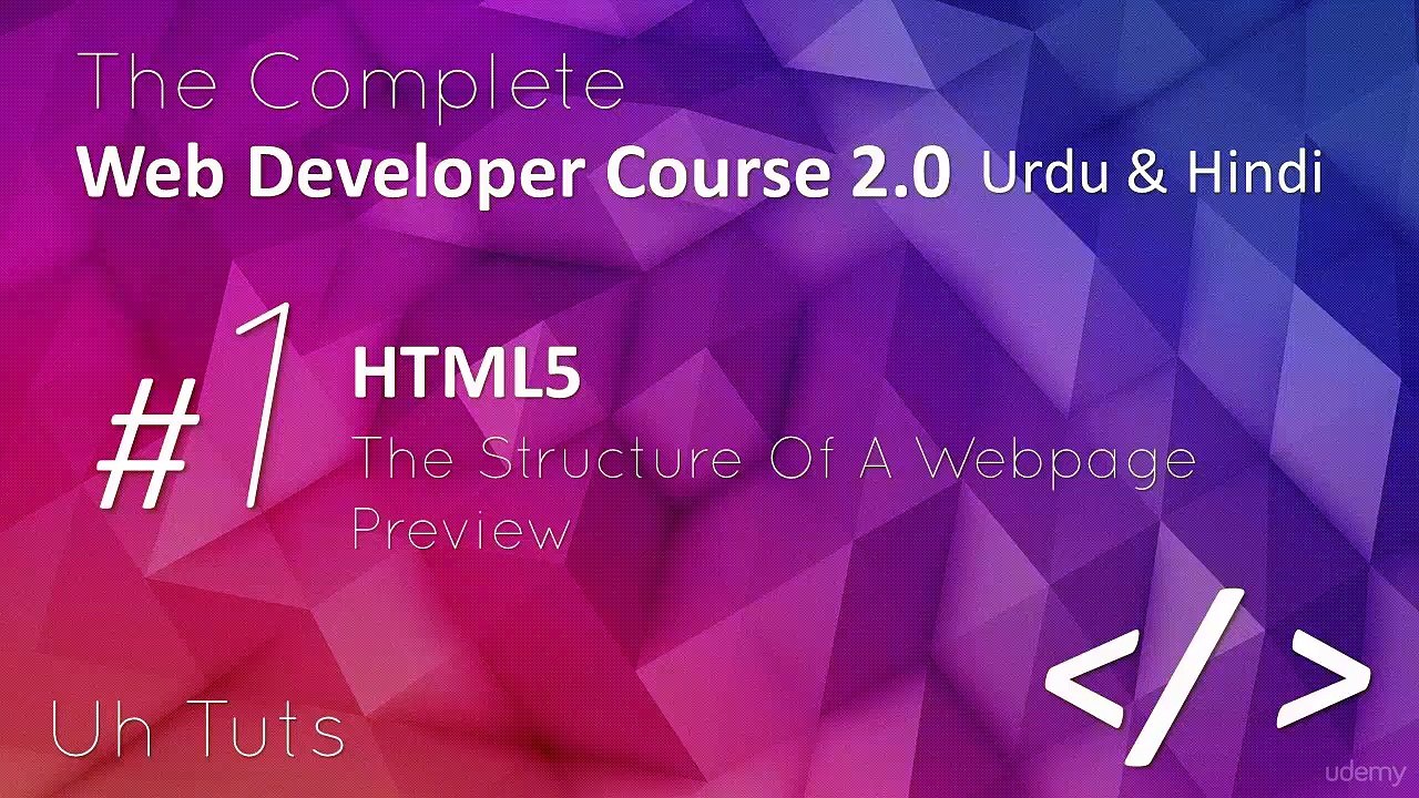 Web Developer Course 2 0 in Urdu & Hindi The Structure Of A Webpage 05