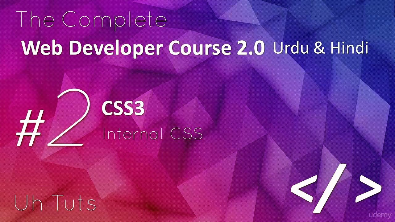Web Developer Course 2 0 in Urdu & Hindi Internal CSS 38